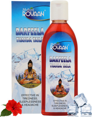 Multani Rovaan Barfeela Thanda(Cool) Oil | Effective in Tiredness, Sleepy & Headache - Hair Oil(200 ml)