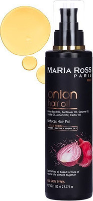 Maria Ross Onion oil for hair regrowth and hair loss control, Paraben & Silicon free n Hair Oil(150 ml)