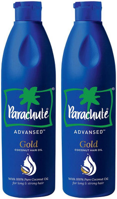 Parachute Advansed Gold Coconut Hair Oil With Vitamin-E For Long, Strong & Gorgeous Hair Hair Oil(800 ml)