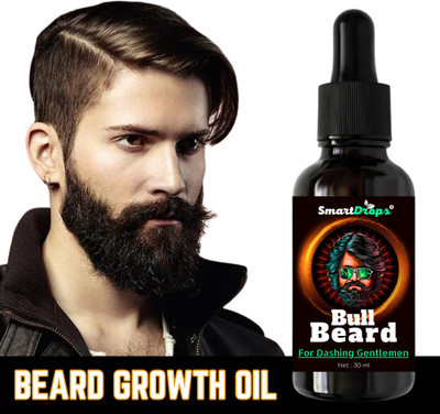 smartdrops Beard Oil for Thickens & Improves Beard Density Hair Oil(30 ml)