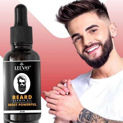 LEEVO oil beard & Hair Oil(30 ml)