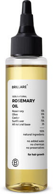 BRILLARE Rosemary Hair Oil for Hair Growth Hair Oil(100 ml)