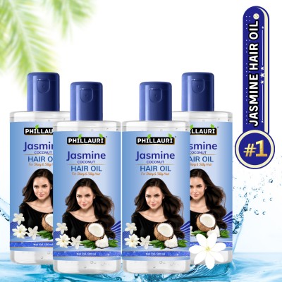 Phillauri Pure Jasmine Coconut Hair Oil for Hair Moisturize Hair Oil(400 ml)