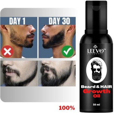leevo cosmatics Beard s Hair Growth oil 50 ml pack of 1 | best beard oil | Hair Oil(50 ml)