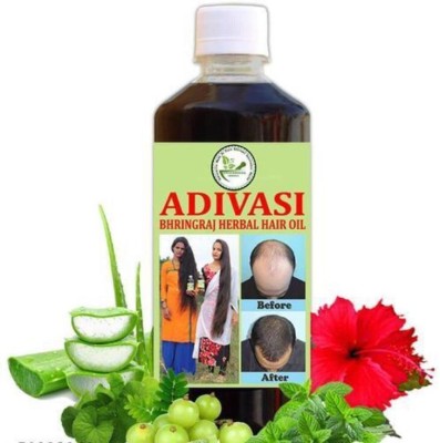 Adivasi BHRINGRAJ AYURVEDIC HAIR OIL FOR ANTI DANDRUFF/ANTI HAIR FALL Hair Oil(250 ml)