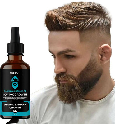 reedan Advanced Beard Growth Oil With Argan Oil For Thicker And HealthierAX52 Hair Oil(30 ml)