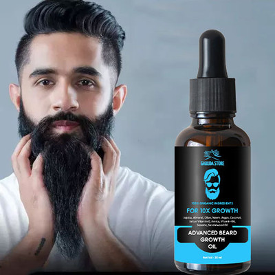 Garuda Store Get a Thick and Long Beard with Beard Oil for Long Beard Man Hair Oil(30 ml)