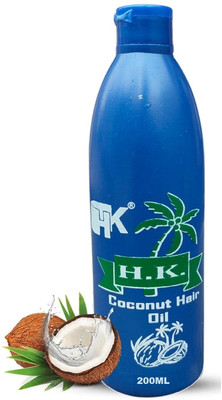 HK pure 100% natural coconut hair growth Hair Oil(200 ml)