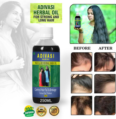 Adivasi Aadivasi Primium Quality Herbal Hair Growth Hair Fall Oil Dandruff oil 500ML -*- Hair Oil(500 g)
