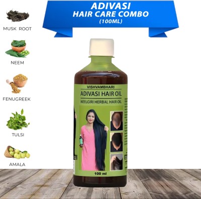 Adivasi NEELGIRI Hair Problem Herbal Growth Hair Oil, HAIR CARE Hair Oil(100 ml)