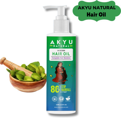 Akyu-Natural Hair Oil for Deep Nourishment and Scalp Health Hair Oil(100 ml)