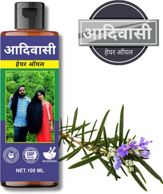 aadikesh Adibasi Hair Oil Herbal Eucalyptus Clarity Serum and Refreshing Coolness Hair Oil(100 ml)