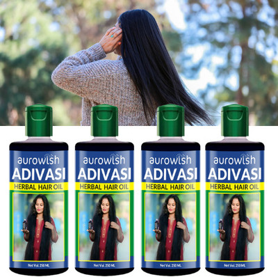 Adivasi Jadibuti Natural Herbal Hair Oil (100 ml) Hair Oil(1 L)
