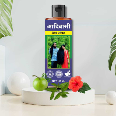 aadikesh Adibasi Hair Oil: Powerful Hair Regrowth Formula with Organic Ingredients Hair Oil(100 ml)