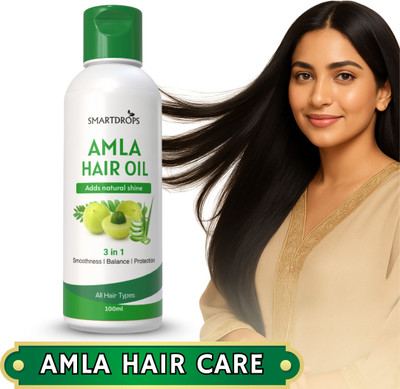 smartdrops Amla Hair Oil for Hair Falling Intensive Hair Growth & Shiny Hair Hair Oil(100 ml)