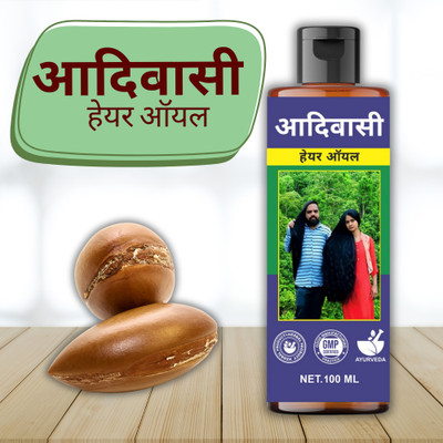 aadikesh Adibasi Hair Oil Deep Nourishing Blend for Silky and Manageable Hair Hair Oil(100 ml)