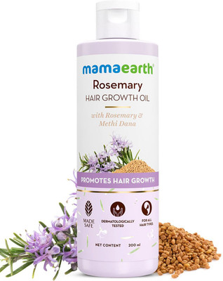 Mamaearth Rosemary Hair Growth Oil With Rosemary & Methi Dana For Promoting Hair Growth Hair Oil(200 ml)