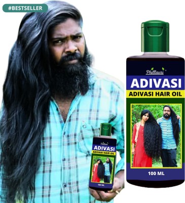 Phillauri Adivasi Natural Jadibuti Hair Oil For Men & Women Hair Oil(100 ml)