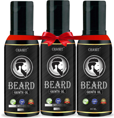 Chamit Dadi mooch oil in 3 pack combo black seed onion bread growth oil Hair Oil(150)