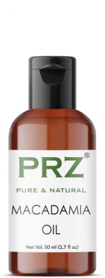 PRZ Macadamia Cold Pressed Carrier Oil (50ML) - Pure Natural & Undiluted For Skin Care & Hair Care Hair Oil(50 ml)