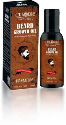 Chloris Natural Herbal Ayurvedic Organic Almond Beard Oil for Hair Growth Hair Oil(50 ml)
