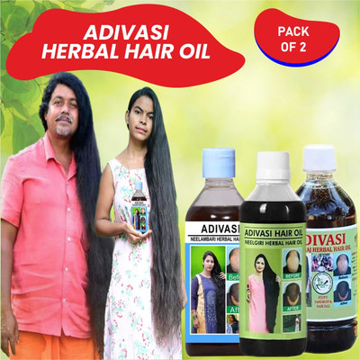 Adivasi Tulsi Mulethi Til Gloss Nourish Hair Oil(300 ml)