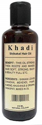 PARVATI KHADI Herbal Shikakai Hair OIl -210 ml Hair Oil(210 ml)