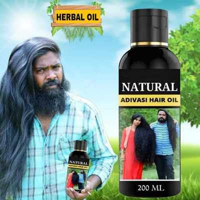 Adivasi Ayurvedic Strong Roots Oil | Prevents Greying | Herbal  Hair Oil(200 ml)