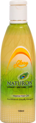 Naturon Glory Heena Hair Oil with Gingelly and Gossypium Extracts, ( pack of 1 ) Hair Oil(100 ml)