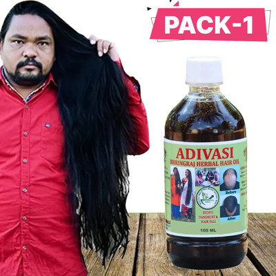 MONKTON Adivasi PureVitality Hair Oil 100ML | Hair Growth Boost Hair Oil(100 ml)