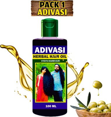 Vishvambhari Natural Secrets Everyday Revital Summer Dasabuti Adibasi Hair Oil For Hairfall Hair Oil(100 ml)