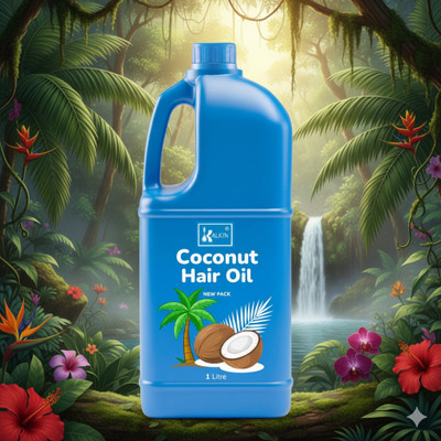 KALKIN COCONUT HERBAL HAIR OIL 1 LITRE NEW PACK Hair Oil(1000 ml)