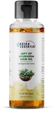 Avira Essential Gift of Ayurveda Hair Oil For Women & Men| Anti Hair-fall, Lice & Damage Repair Hair Oil(200 ml)