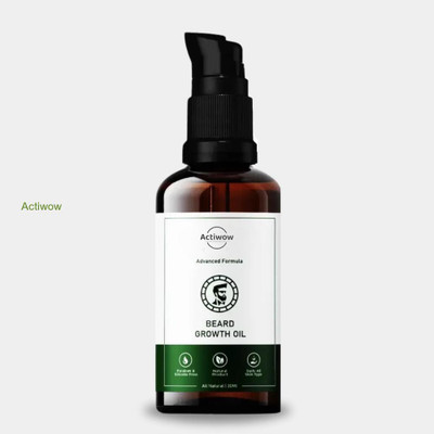 ACTIWOW Beard Growth Oil To Maintain A Healthy Beard Hair Oil(30 ml)