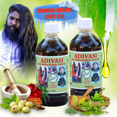 Adivasi vishavabhri Fast Hair Growth and Dandruff Control  Hair Oil(500 ml)