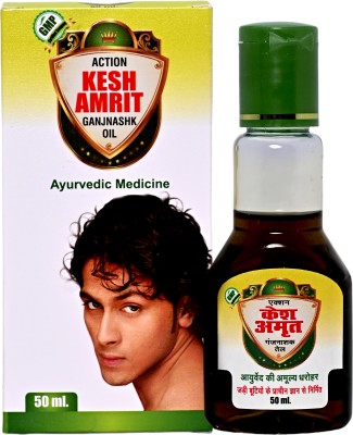 Action Pharma Action Kesh Amrit Hair Oil 50 ML (Pack of 4) Hair Oil(200 ml)