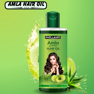 Phillauri Amla Hair Oil With Amla & Aloe vera For Intense Hair Treatment Hair Oil(100 ml)