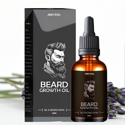 Adivasi Transform Patchy Beard Into Bold Statement Using Growth Oil Hair Oil(30 ml)
