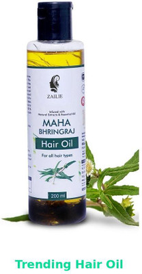 Zailie Gentle Rejuvenating Glossy Essential Pure Volumizing Ayurvedic Deep Hair Oil(200 ml)