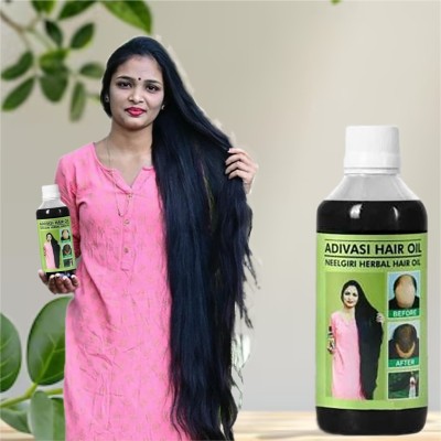 Adivasi Nagkesar Hair Oil for Silky, Frizz-Free Locks Hair Oil(100 ml)