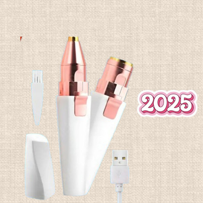 UBRONIK 2 in 1 Blawless Painless Facial Hair Remover Device Strips(1 g)