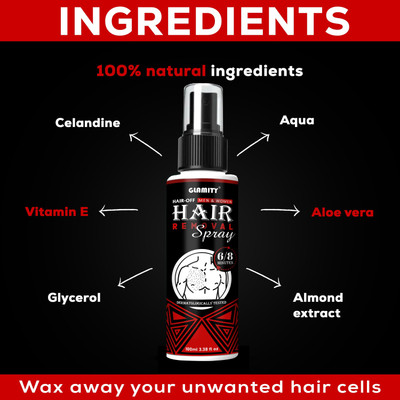 NewClick Hair Removal spray for Fast & Painless Body for Smooth Back Spray Spray(100 ml)