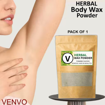 venvo Herbal Wax Powder Radiant Touch – Gentle Wax for Healthy Glow Powder(100 g)