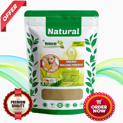 Natural Health and Herbal Products Premium Orange Waxing Powder Full body Wax Hair Removal instant Remover All Skin Wax(100 g)