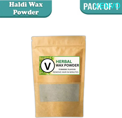 venvo Herbal Bikini & Facial Wax Powder / Painless Removal (100 g) Powder(100 g)