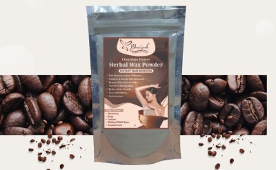 Bluejack Herbal wax powder for women & men for hair removal, body face bikini Chocolate Powder(100 g)