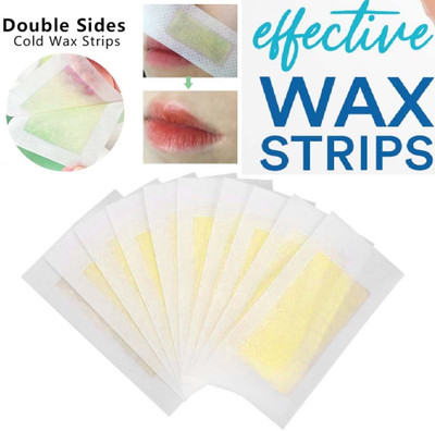 THTC Face Wax Strips 20+2 Wipes Strips(20 Strips)
