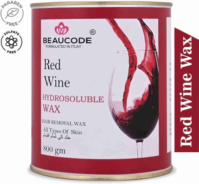 Beaucode RED WINE HYDRO-SOLUBLE WAX 800 GM Wax(800 g)