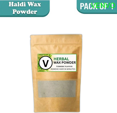 venvo Turmeric Wax Powder / Painless 5 Min Hair Removal (100 g) Powder(100 g)