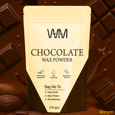 Winym Chocolate Wax Powder Ayurvedic Herbal Hair Remover Powder(100 g)